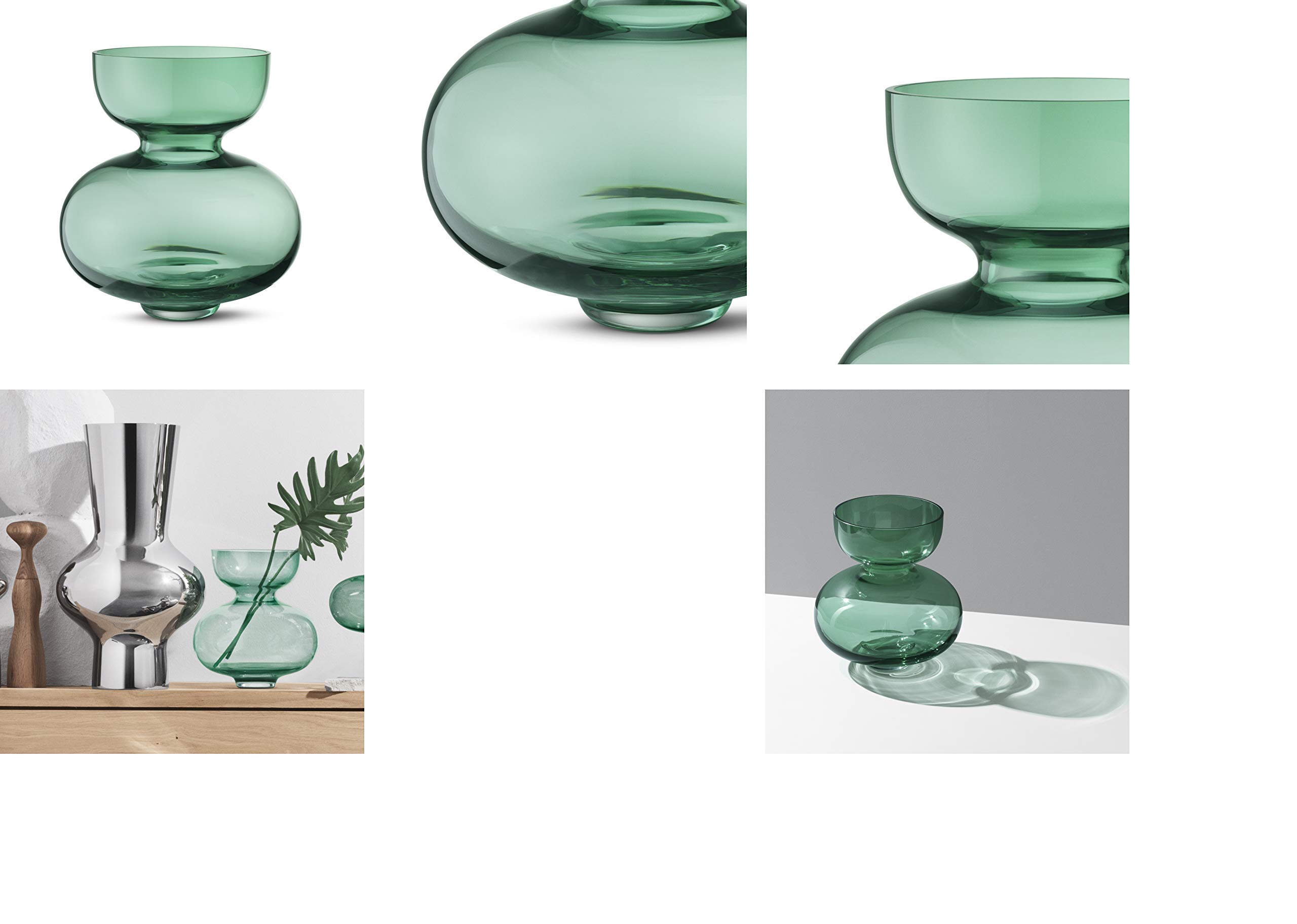 georg-jensen-alfredo-vase-vert-verre-souffl-25-cm-h-berli image 6