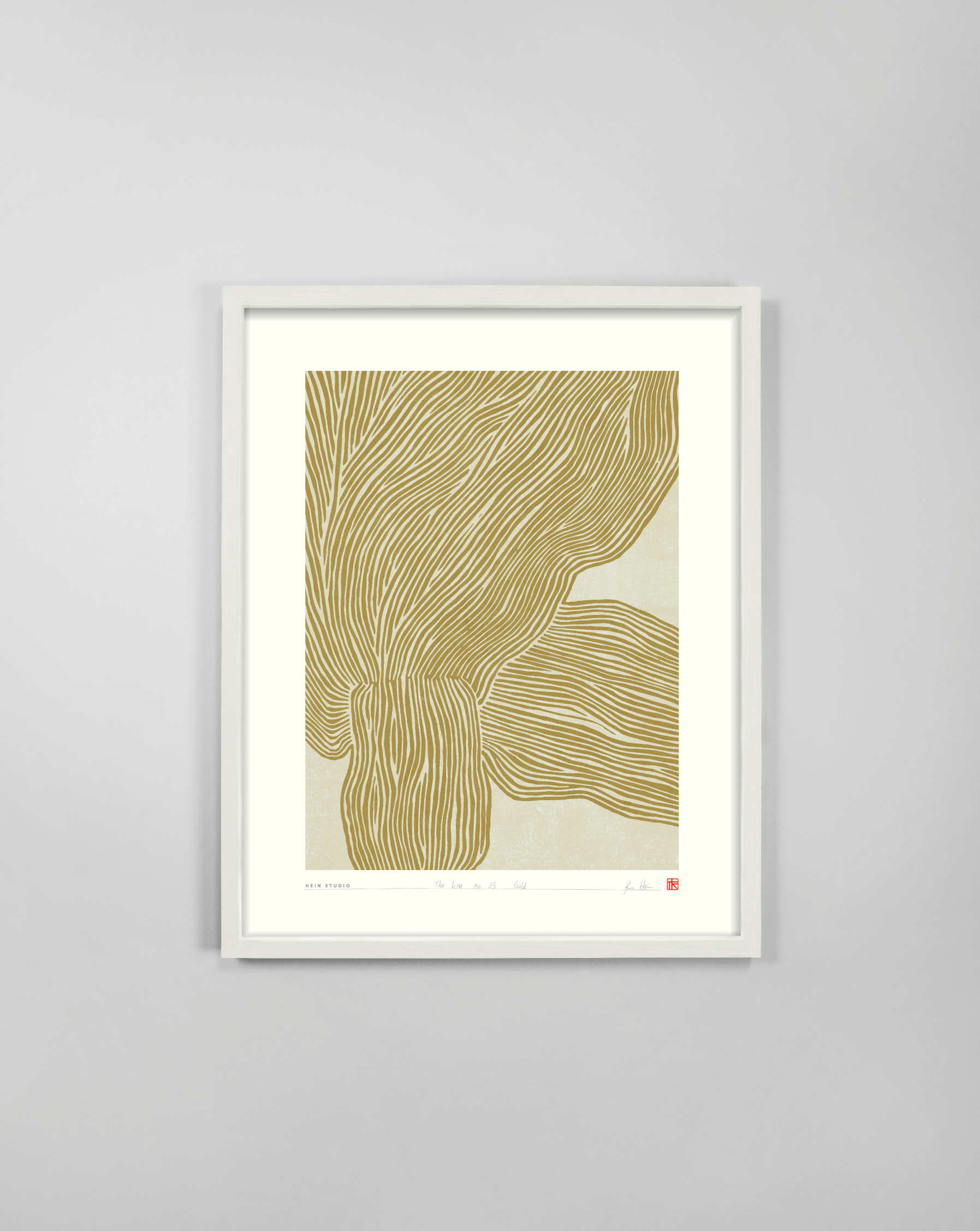 hein-studio-the-line-no-23-affiche-40x50-cm-fin-de-s-rie image 1