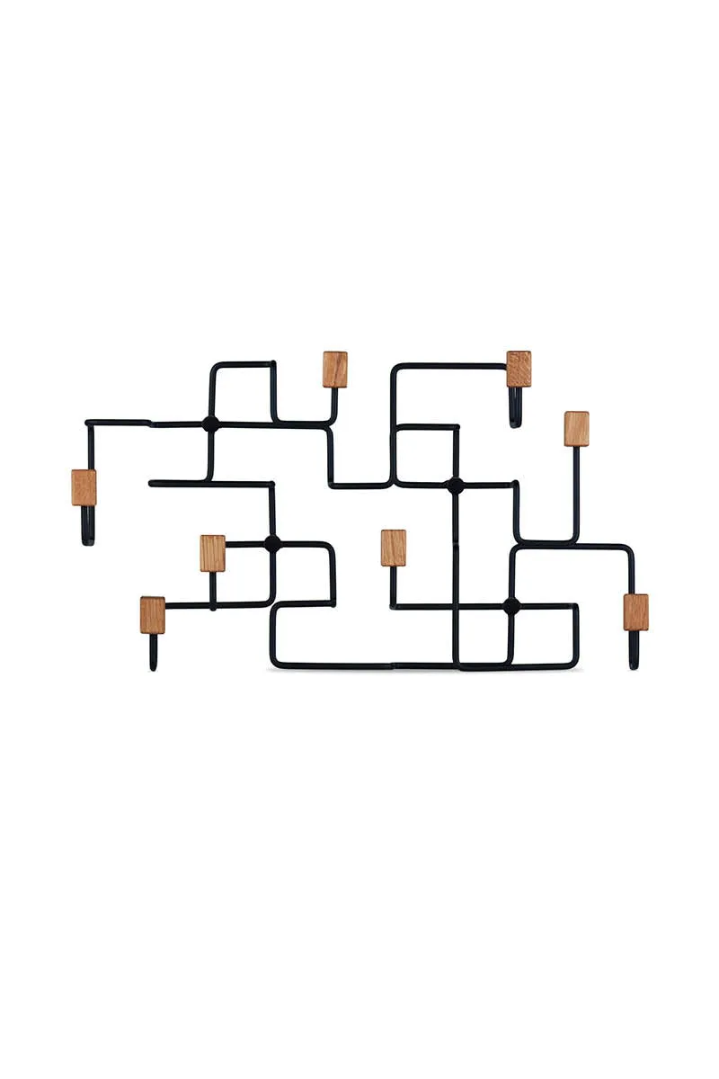 gejst-underground-porte-manteau-noir-ch-ne image 1
