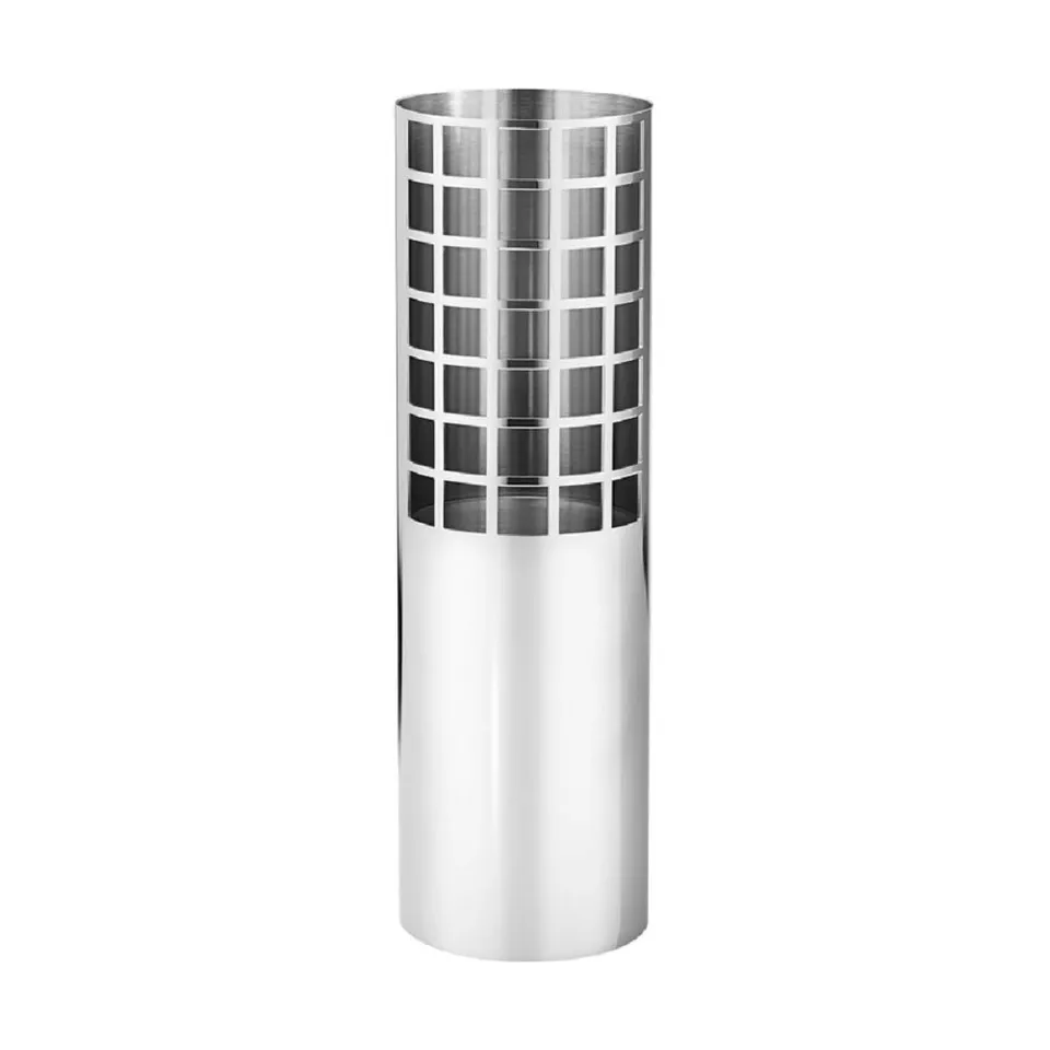 georg-jensen-matrix-vase-tube-inox-medium image 1