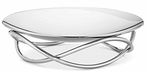georg-jensen-glow-bol-plat-inox-27-cm-plaqu-or image 3