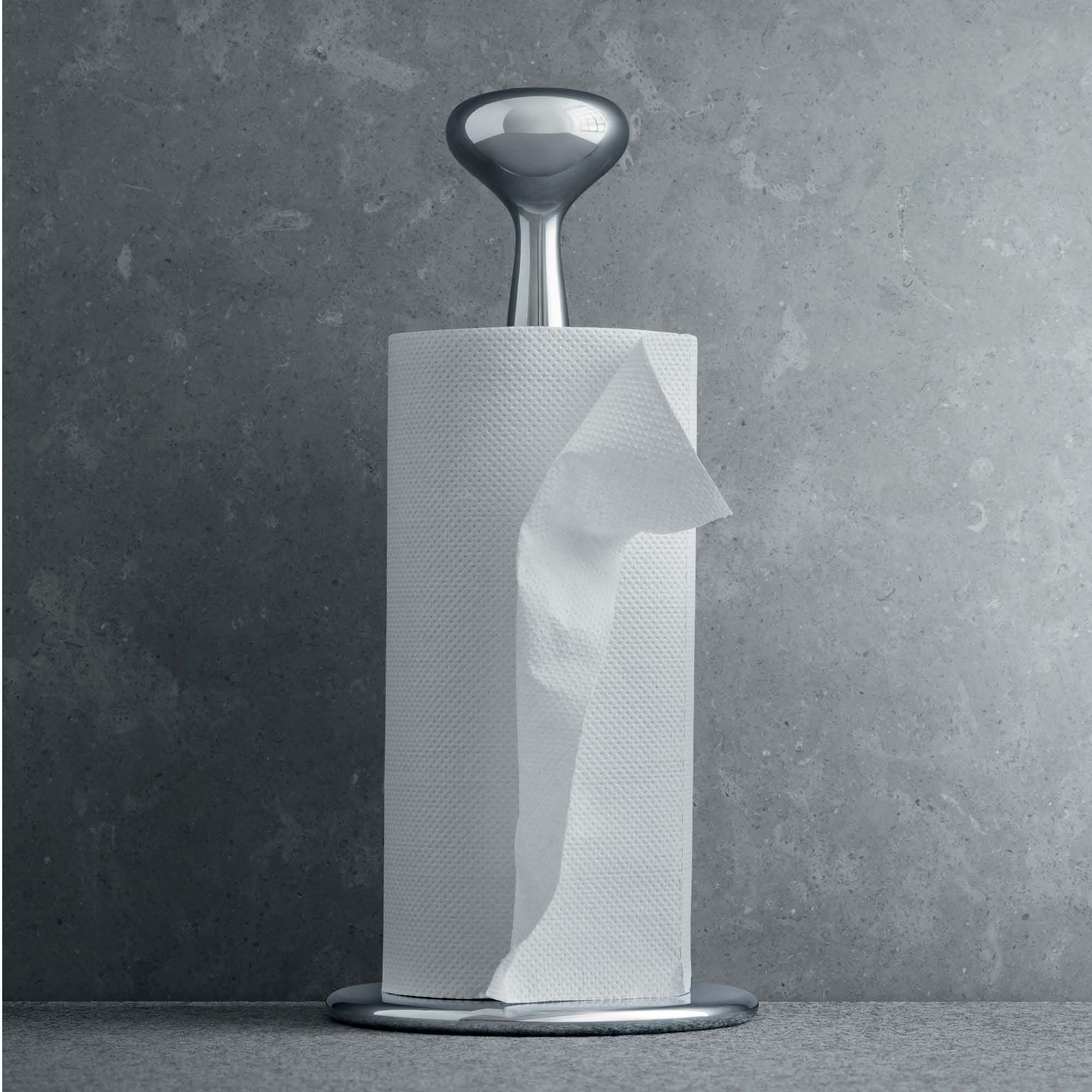 georg-jensen-alfredo-porte-rouleau-essuie-tout-inox-argent-32-cm image 5