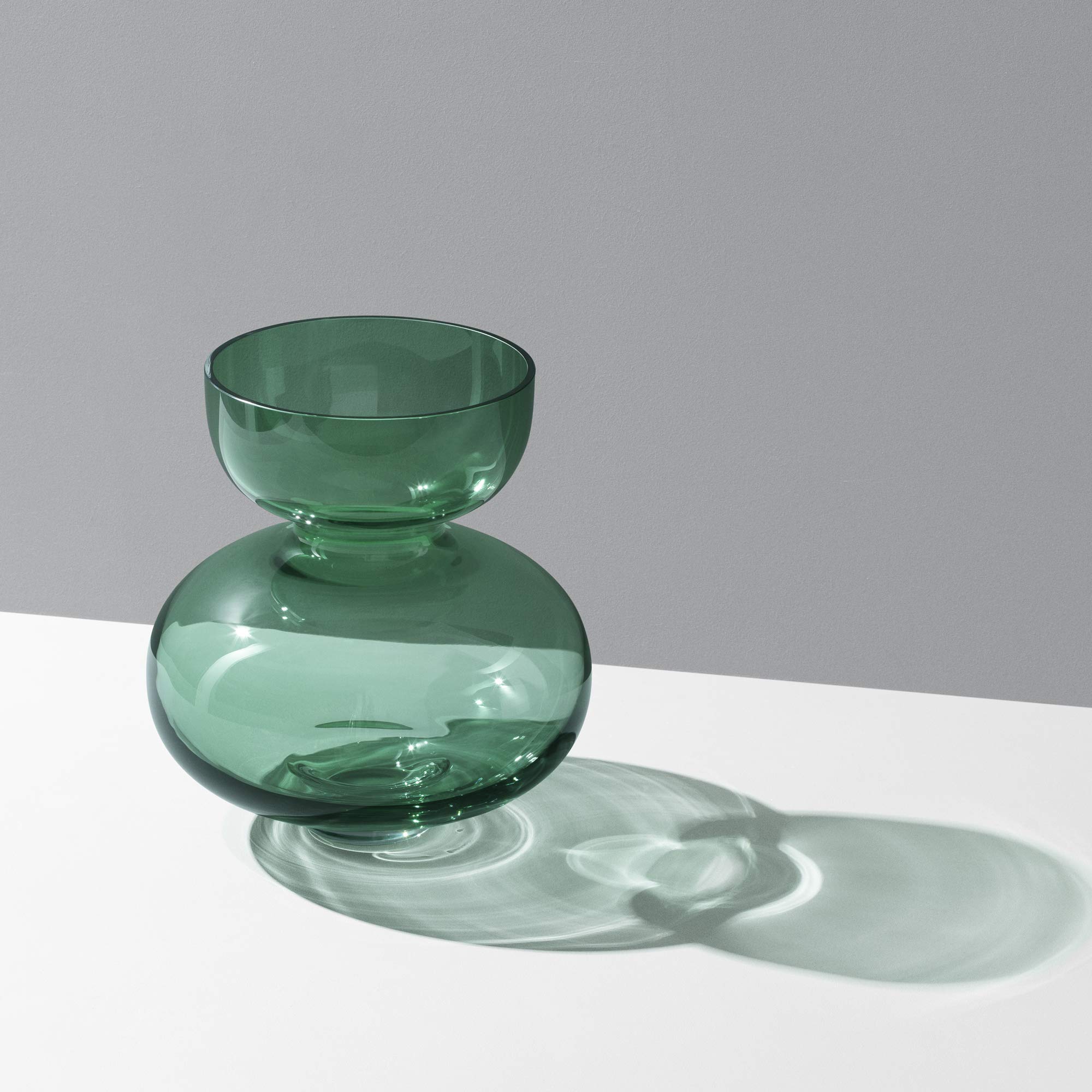 georg-jensen-alfredo-vase-vert-verre-souffl-25-cm-h-berli image 4