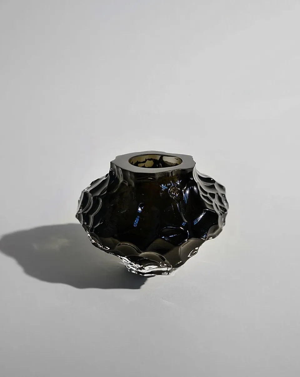 hein-studio-canyon-mini-vase-verre-new-smoke-8-cm image 1