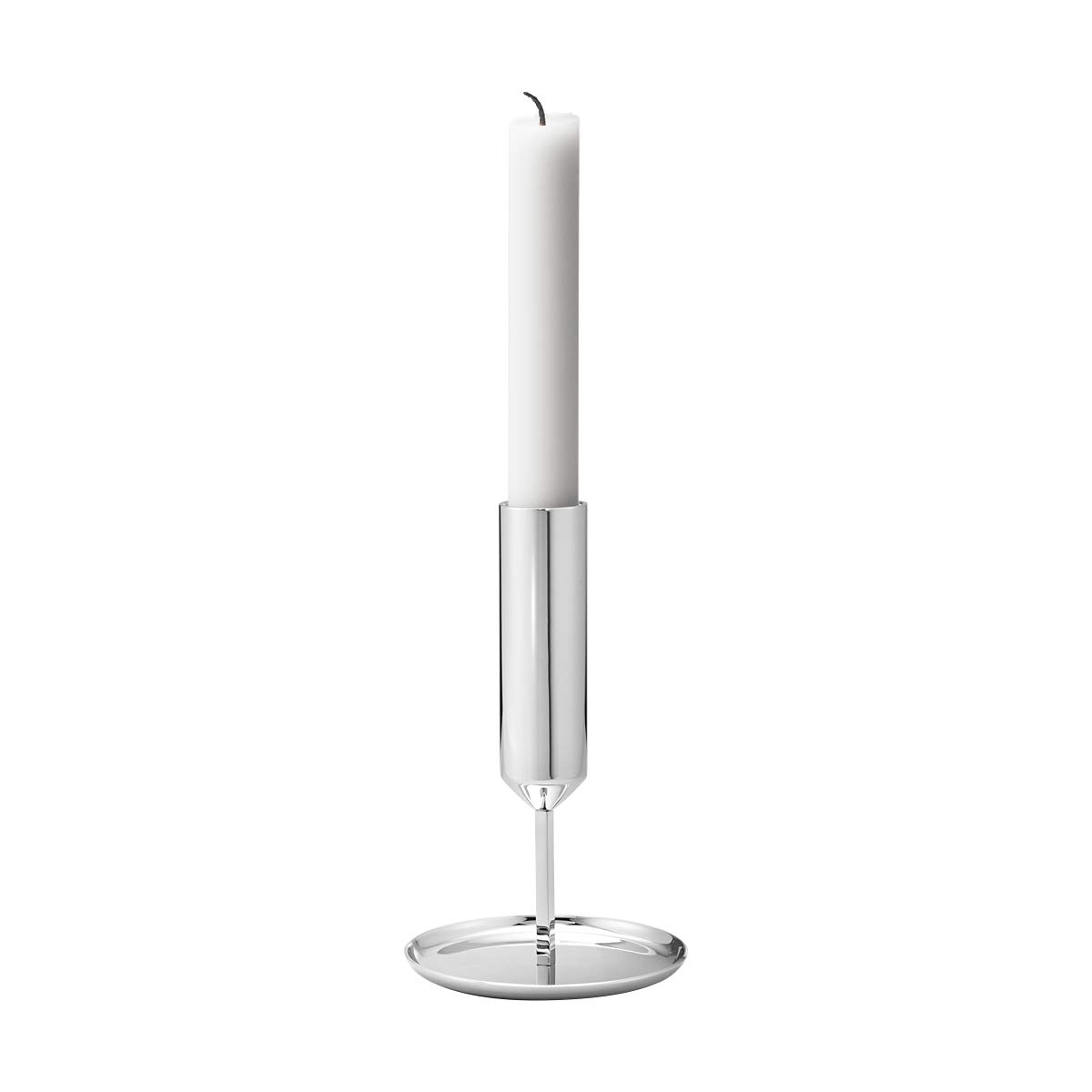 georg-jensen-arc-bougeoir-inox-poli-bas-145-mm image 1
