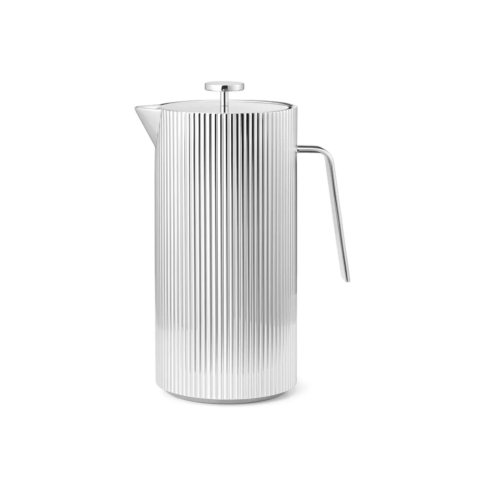 georg-jensen-bernadotte-cafeti-re-piston-inox-1-l-miroir image 1