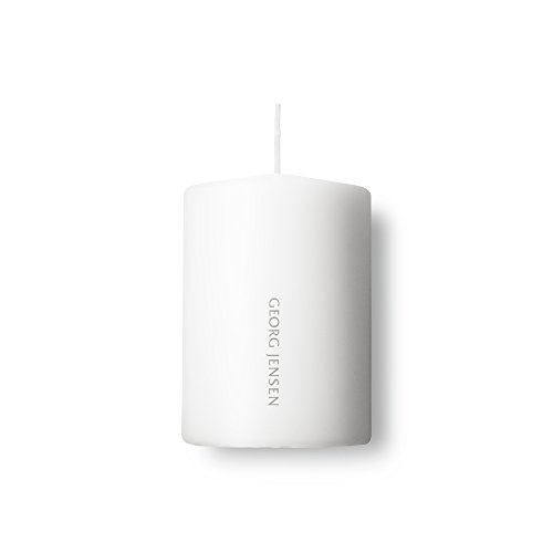 georg-jensen-koppel-bougie-blanche-pilier-10-cm-paraffine image 4