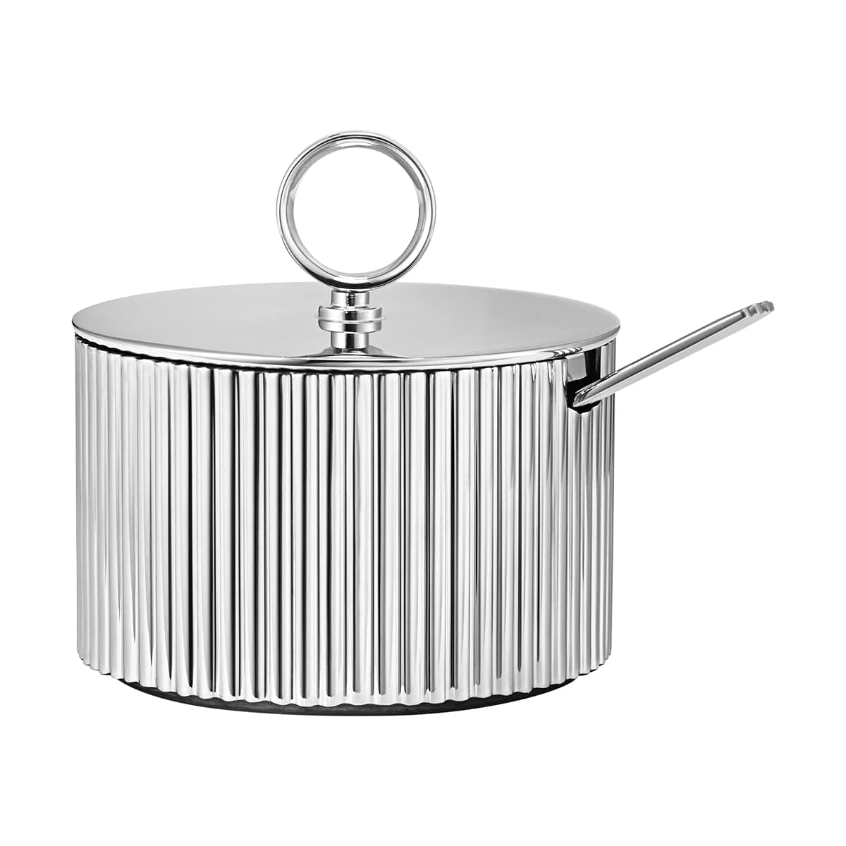georg-jensen-bernadotte-sucrier-inox-avec-cuill-re image 1