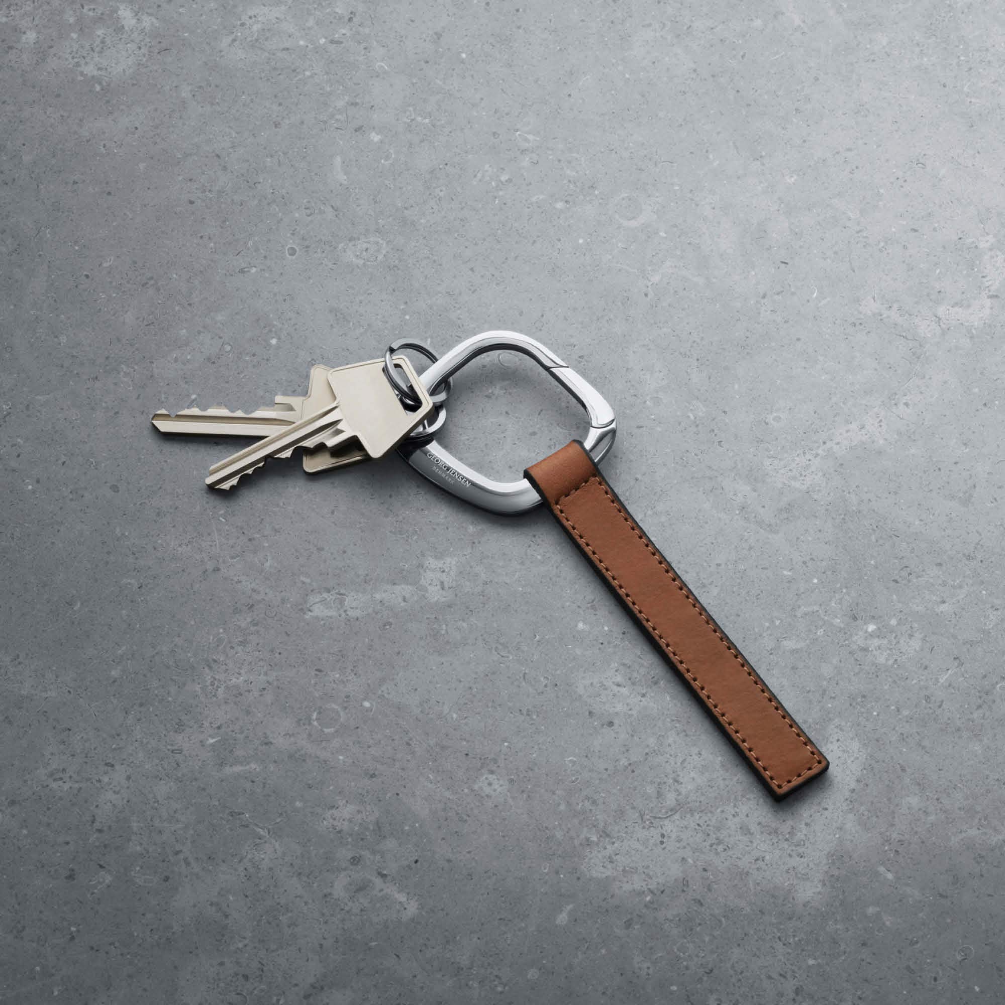 georg-jensen-square-porte-cl-s-cuir-inox-49-mm image 4