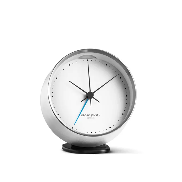 georg-jensen-koppel-r-veil-quartz-inox-cadran-blanc-alarme image 1