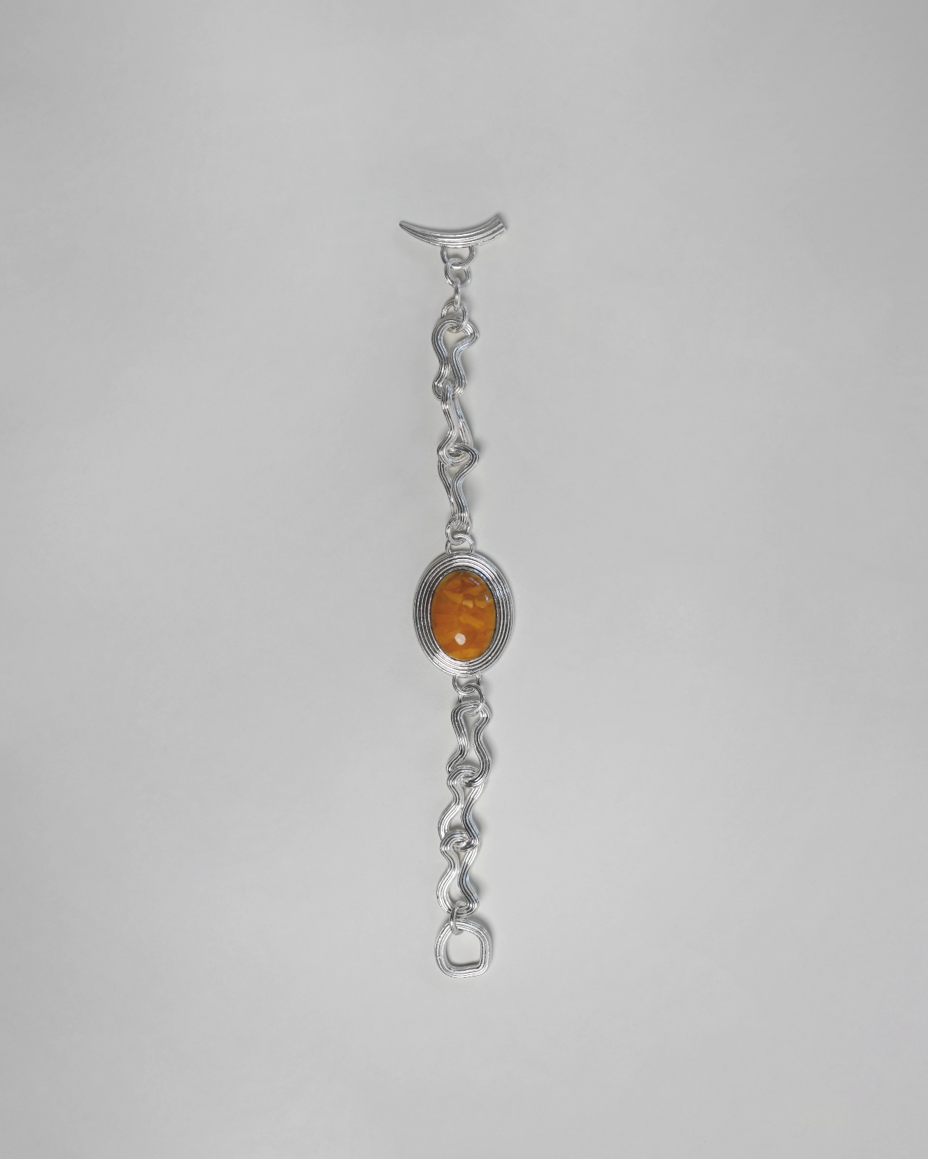 hein-studio-de-la-mer-bracelet-ambre-argent-925-20cm image 2