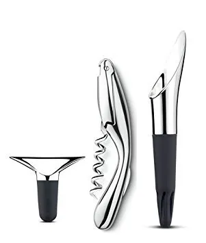 georg-jensen-wine-bar-set-vin-3-pi-ces-inox image 1