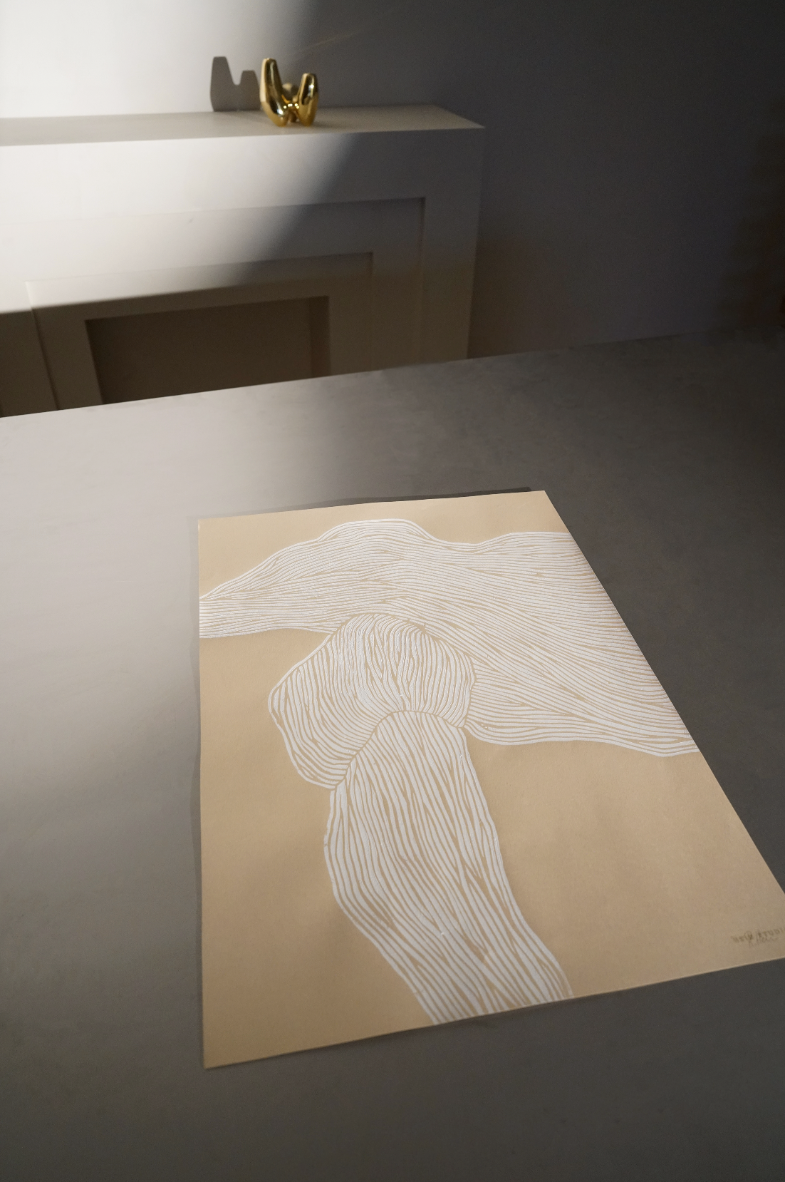 hein-studio-the-line-no-32-affiche-a2-lino-sign-e image 2
