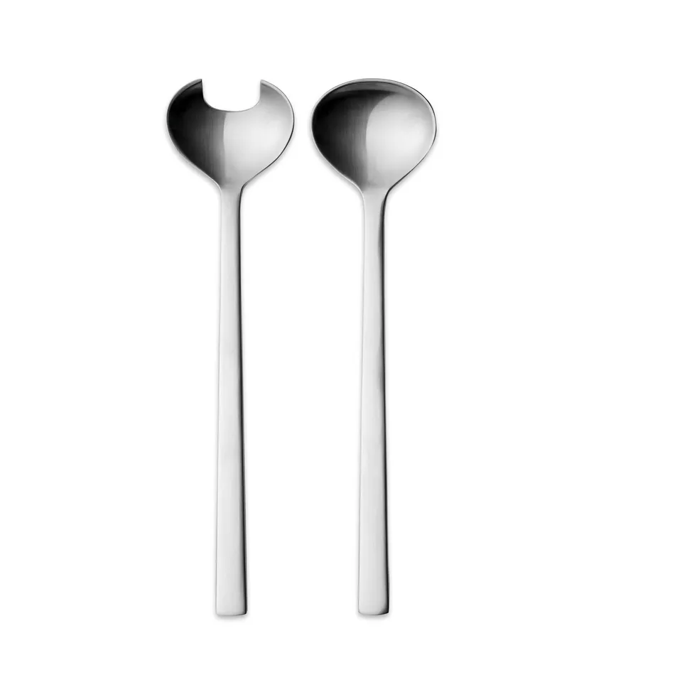 georg-jensen-new-york-couverts-salade-inox-mat image 1