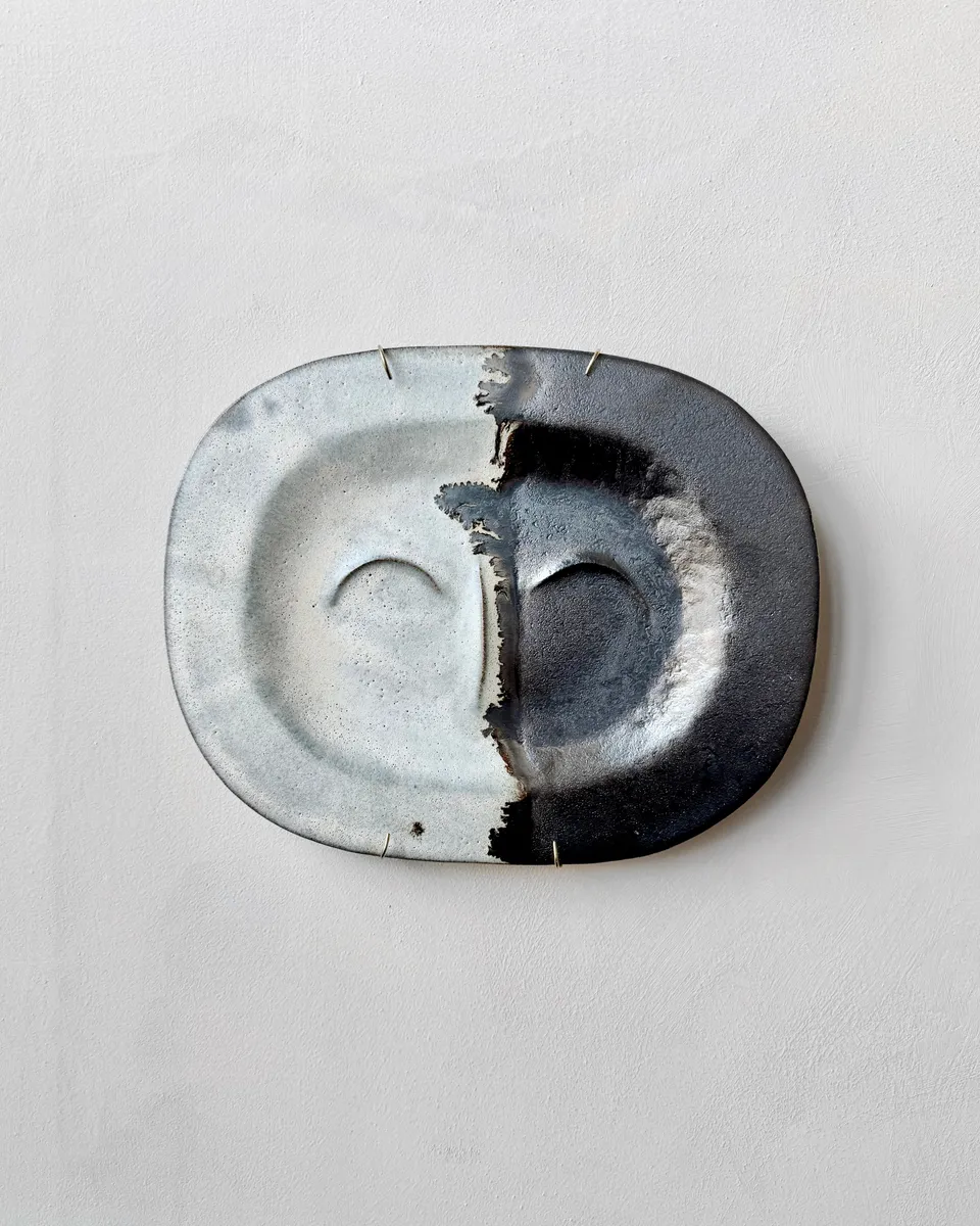 hein-studio-arts-assiette-murale-gh-03-gr-s-pi-ce-unique image 1