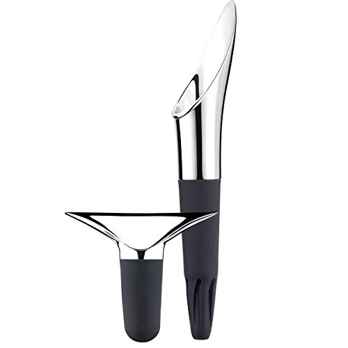 georg-jensen-wine-bar-set-vin-verseur-bouchon-inox image 4