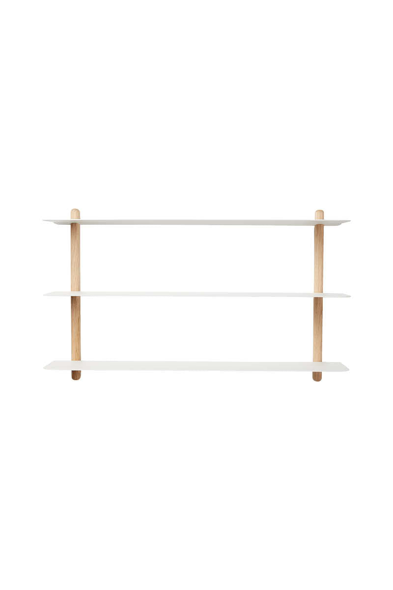 gejst-nivo-shelf-a-tag-re-murale-ch-ne-clair-blanc-compact image 1
