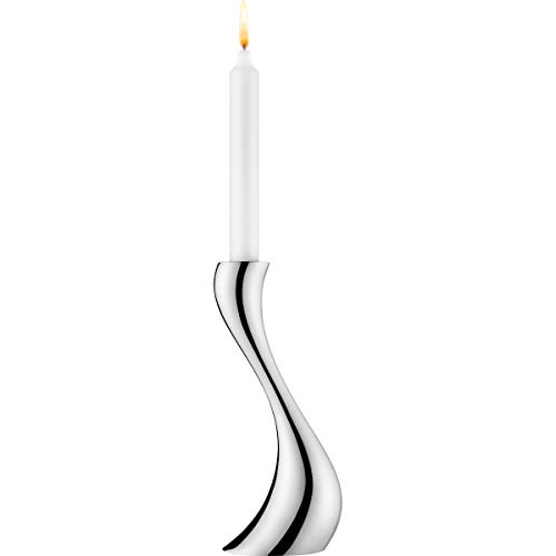 georg-jensen-koppel-cobra-bougeoir-acier-inoxydable-moyen image 3