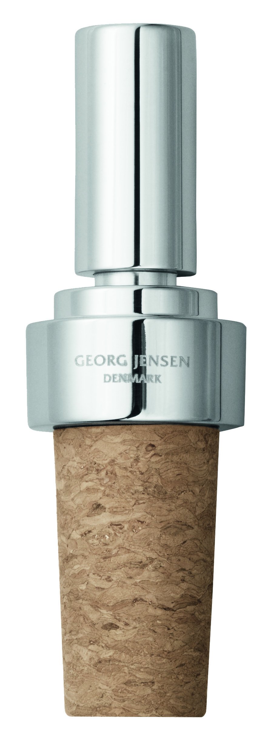 georg-jensen-manhattan-bouchon-vin-inox-8-4-cm image 1