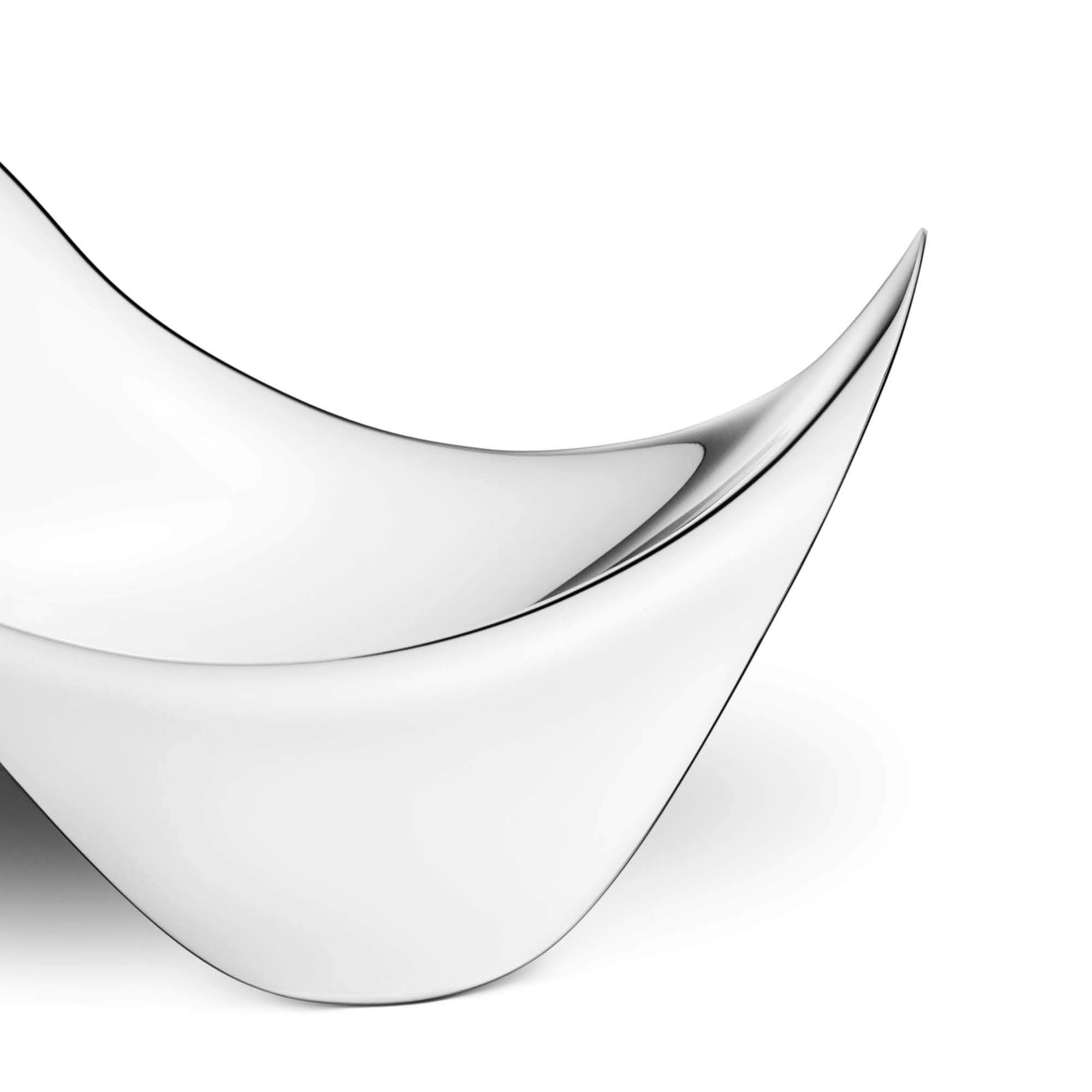 georg-jensen-cobra-petit-bol-inox-poli-snacks image 3