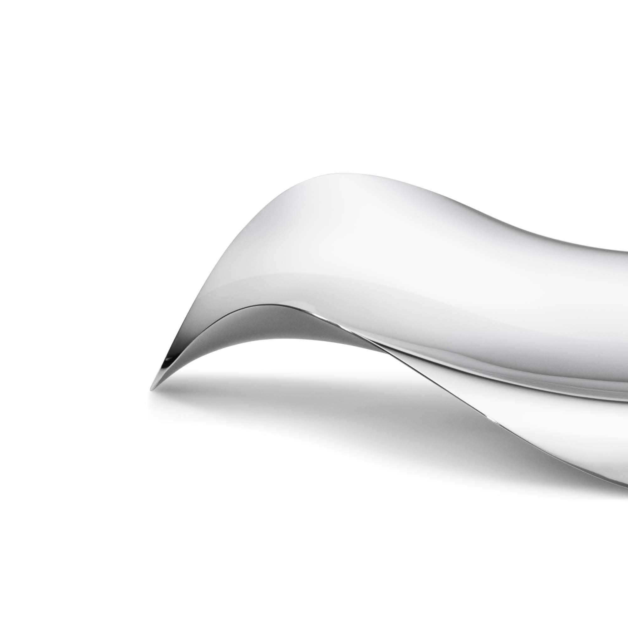 georg-jensen-cobra-plateau-ovale-inox-poli-d-coratif image 2