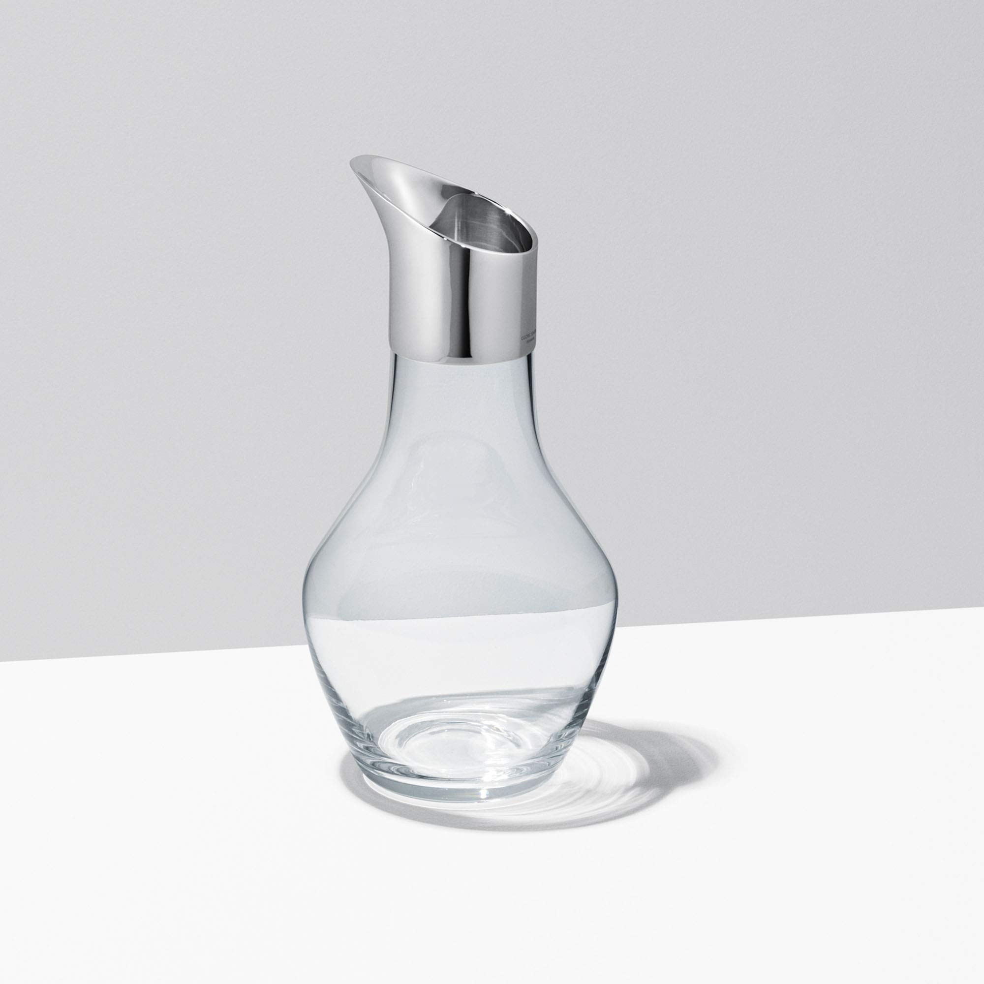 georg-jensen-sky-carafe-eau-verre-inox image 3