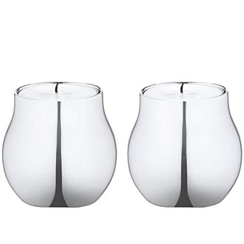 georg-jensen-cafu-bougeoirs-inox-lot-de-2-miroir image 7