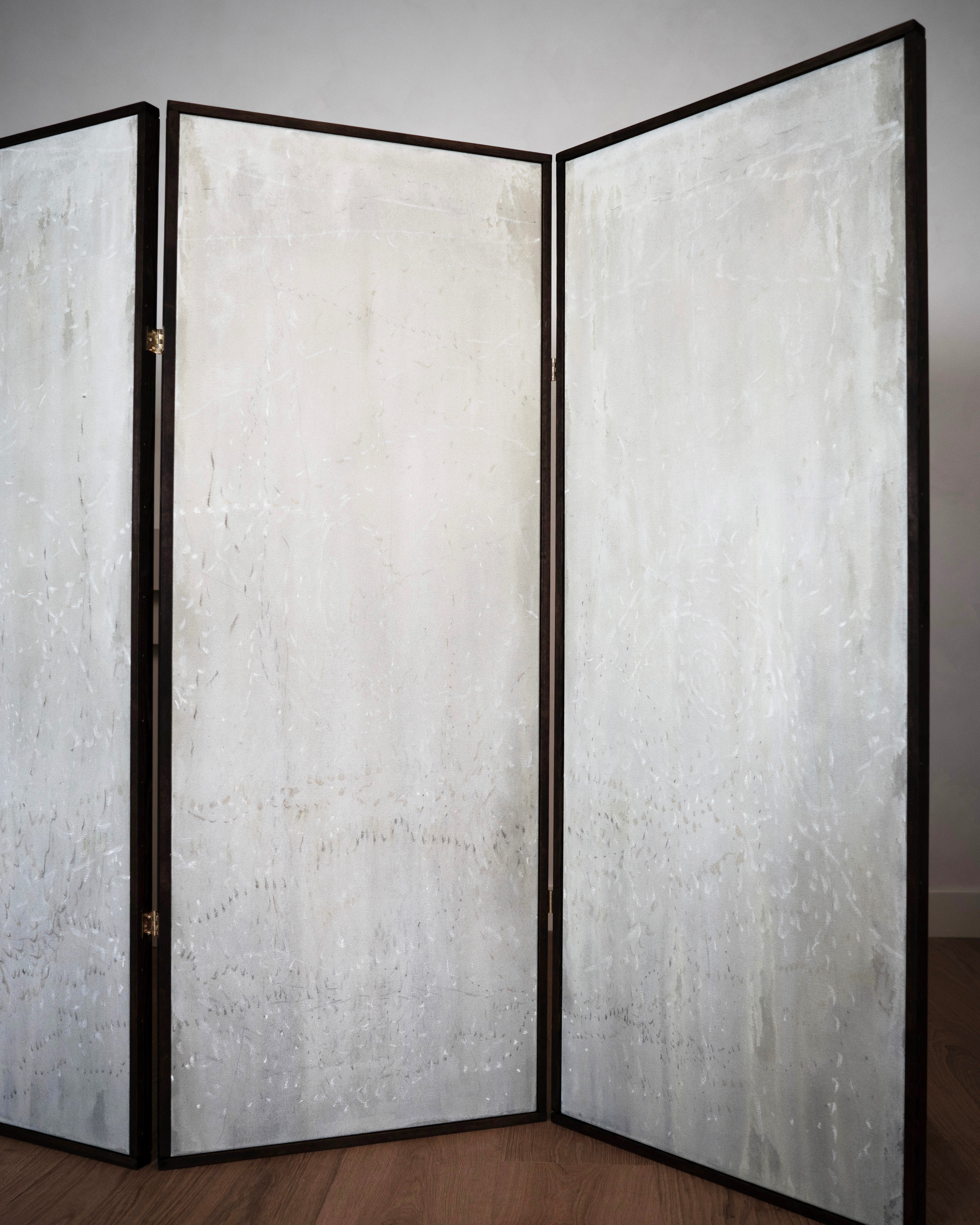 hein-studio-tableau-snow-in-kyoto-forest-4-toiles-160-cm image 3