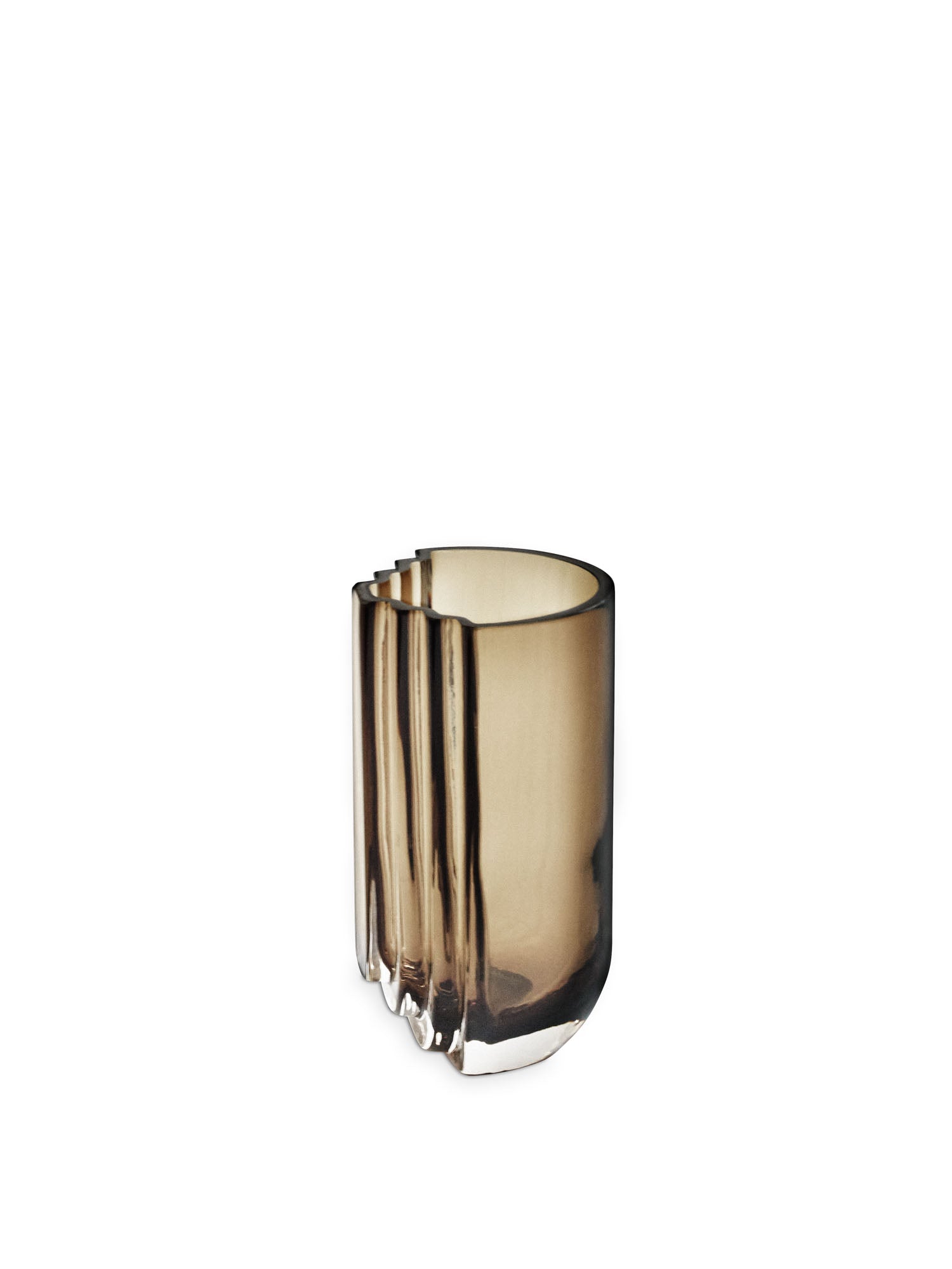 gejst-vima-vase-medium-vase-verre-fum-sculptural image 3