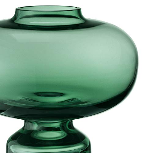 georg-jensen-alfredo-vase-en-verre-20-cm-vert image 7