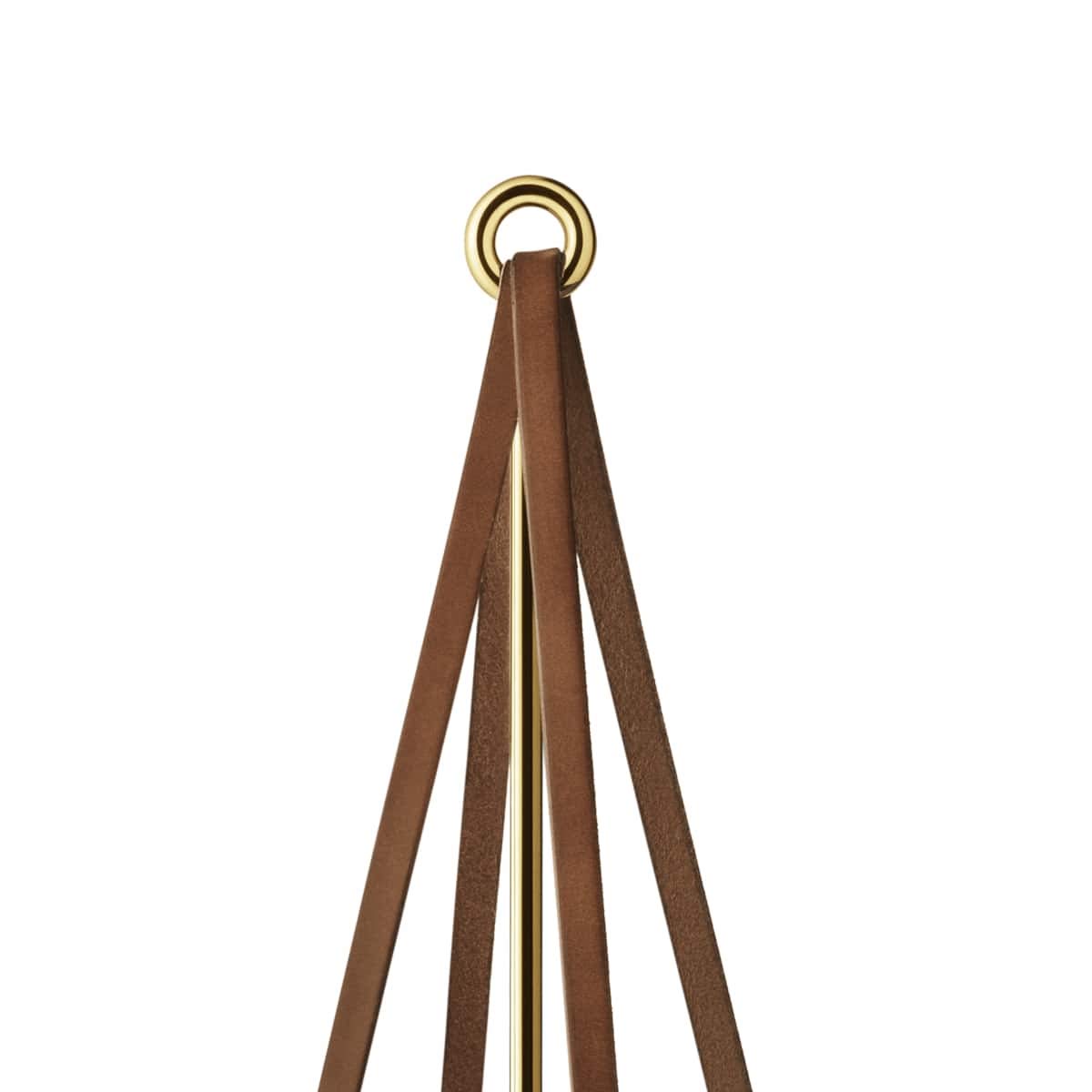 georg-jensen-season-embout-bougeoir-dor-cuir-60-8-cm image 3