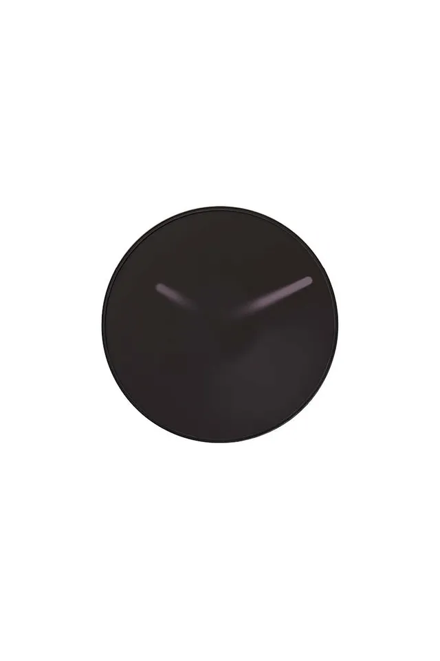gejst-momentt-horloge-murale-noire-acier-mat image 1