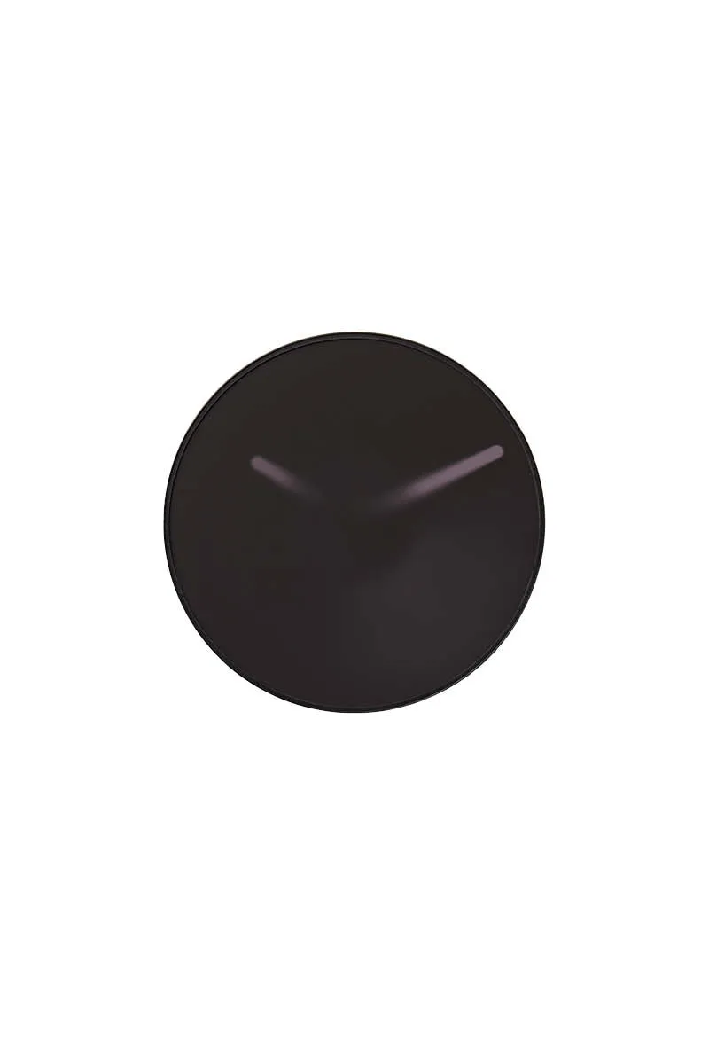 gejst-momentt-horloge-murale-noire-acier-mat image 1