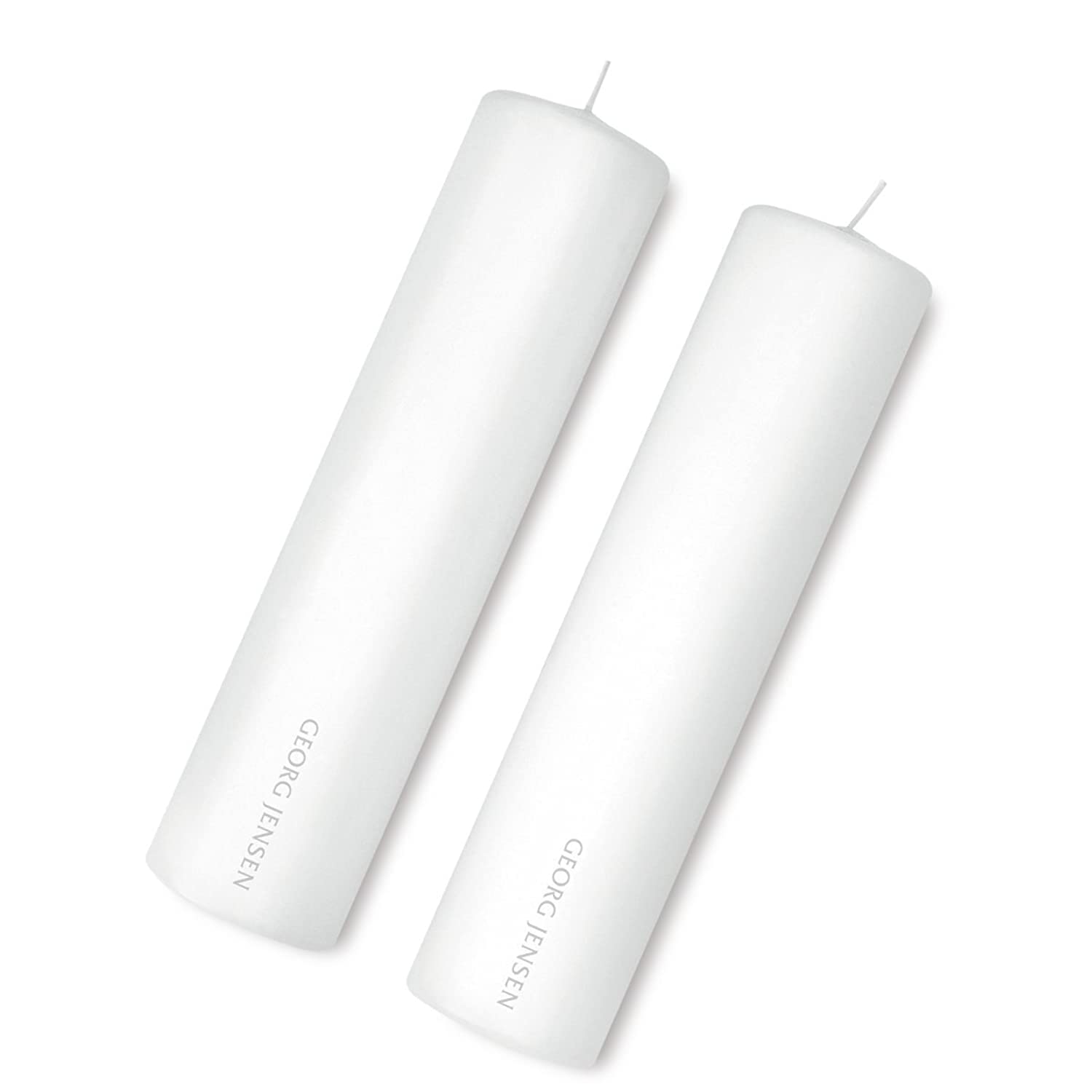 georg-jensen-koppel-bougies-piliers-blanches-lot-de-2-83-heures image 1
