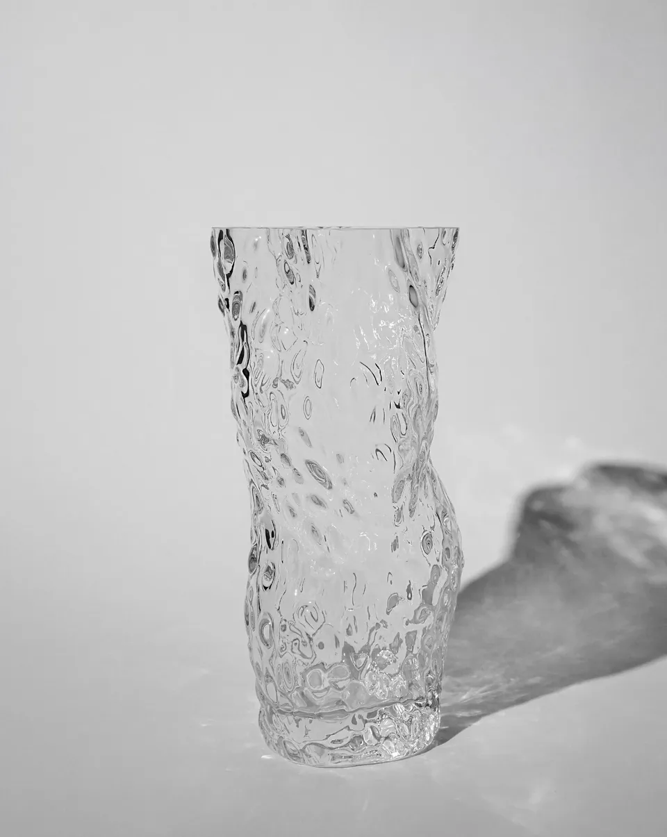 hein-studio-ostrea-vase-verre-transparent-30-cm image 1