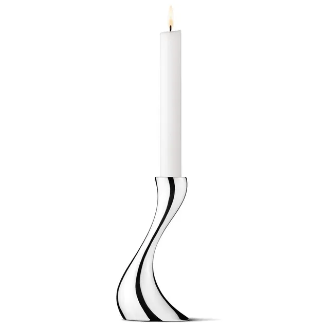 georg-jensen-cobra-bougeoir-inox-16-cm image 1