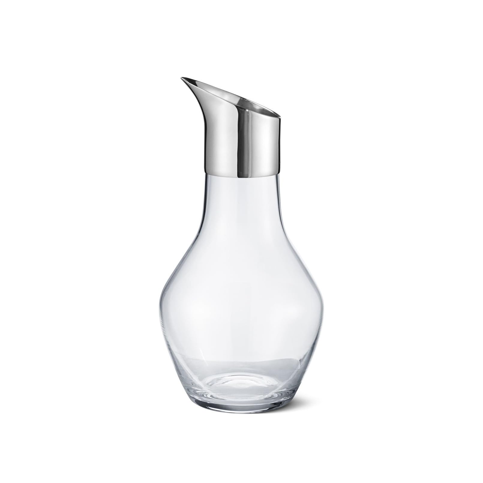 georg-jensen-sky-carafe-eau-verre-inox image 4