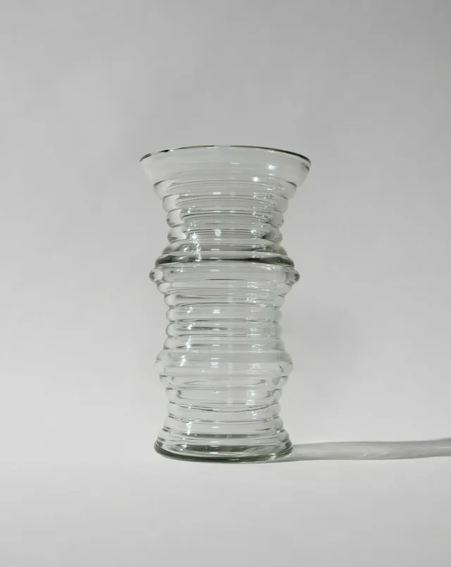 hein-studio-kyoto-vase-medium-verre-transparent-h20-cm image 1