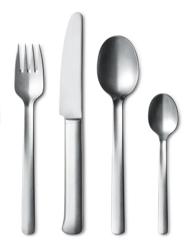 georg-jensen-new-york-m-nag-re-4-pi-ces-inox image 1