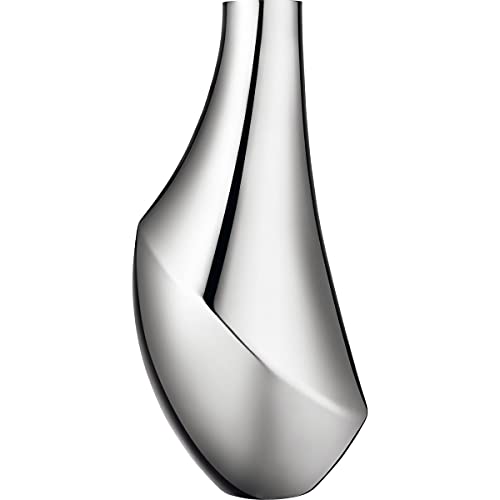 georg-jensen-flora-grand-vase-inox-poli-50-cm image 2