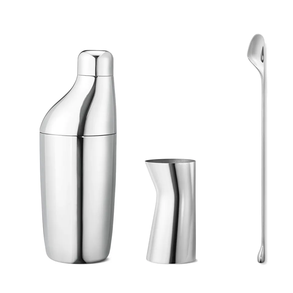 georg-jensen-sky-set-cocktail-3-pi-ces-inox-shaker-0-5-l image 1