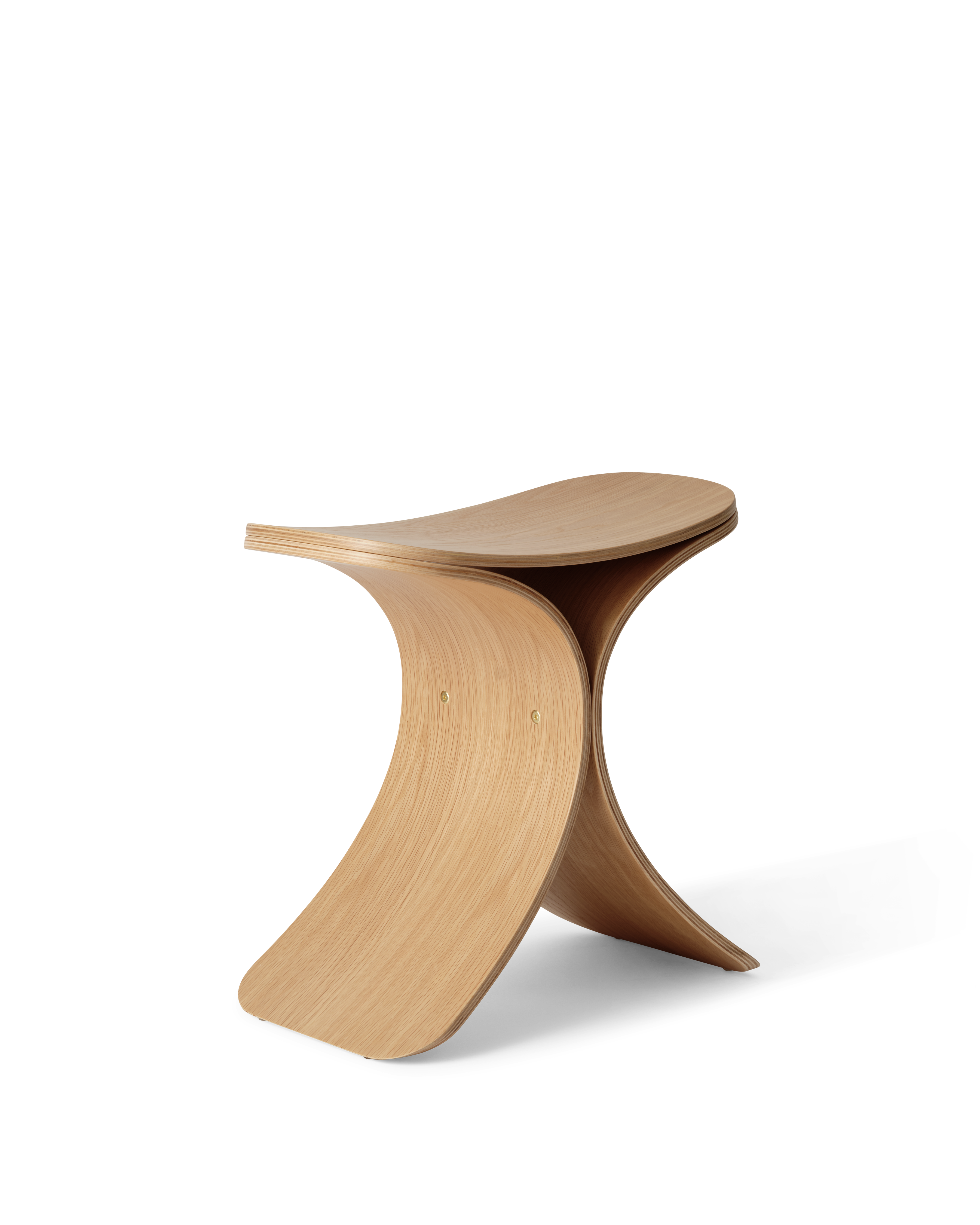 gejst-luno-tabouret-ch-ne-sans-textile image 1