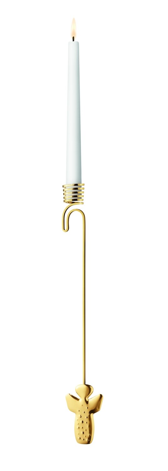 georg-jensen-arc-bougeoir-laiton-dor-17-9-cm image 1
