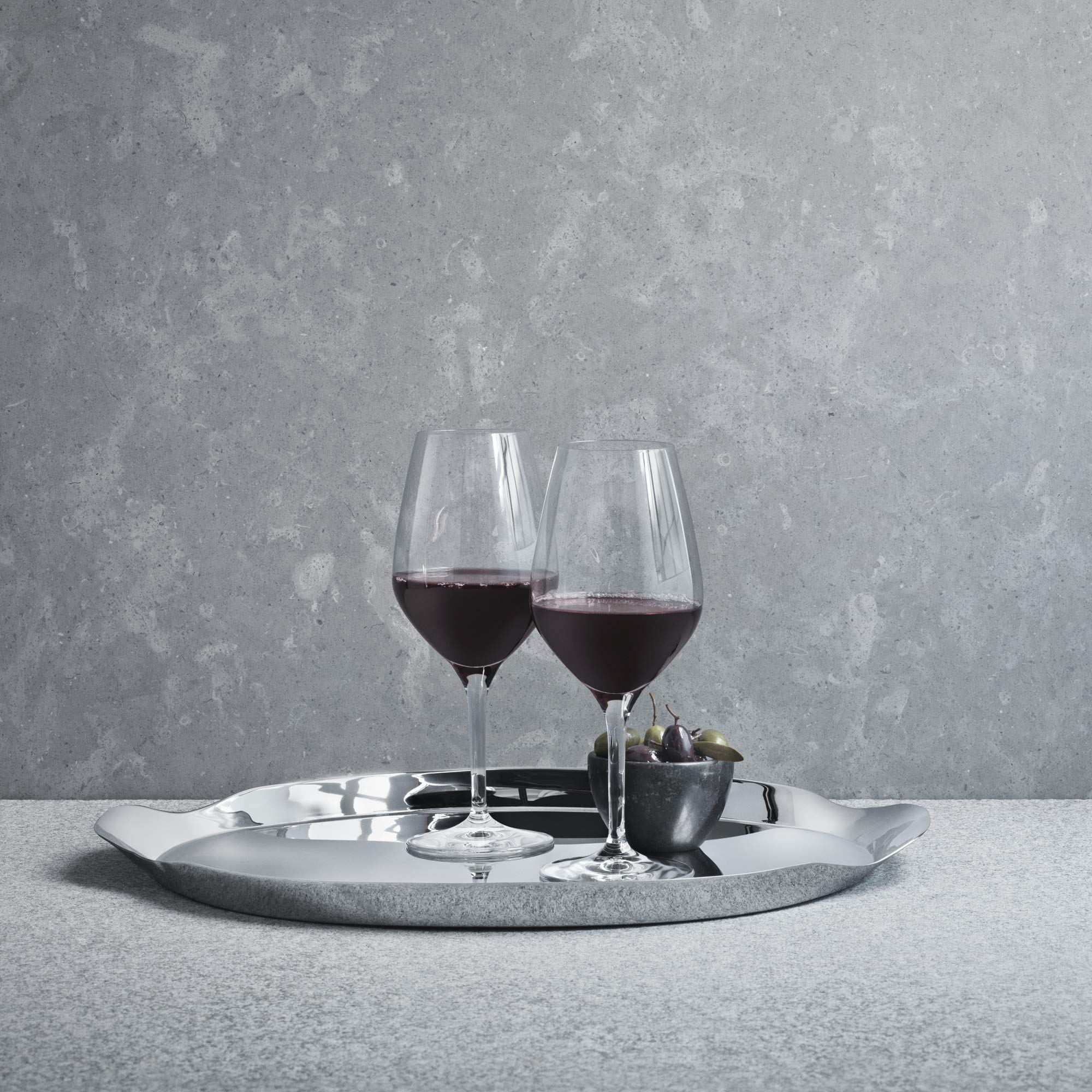 georg-jensen-wine-plateau-ovale-inox-miroir-39-cm image 4