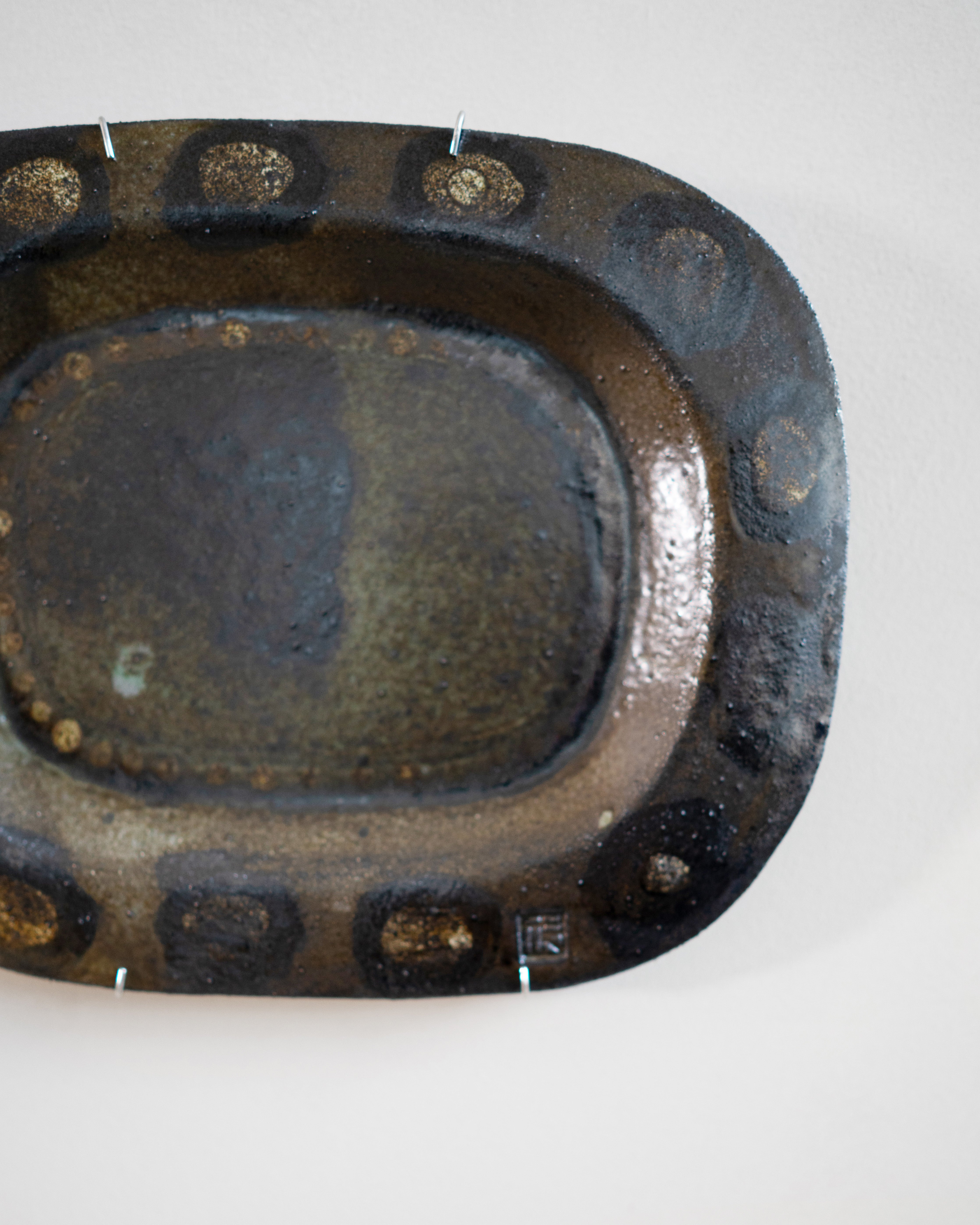 hein-studio-arts-assiette-murale-gr-s-26-cm-pi-ce-unique-3 image 3