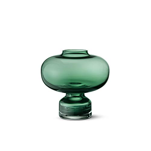 georg-jensen-alfredo-vase-en-verre-20-cm-vert image 6