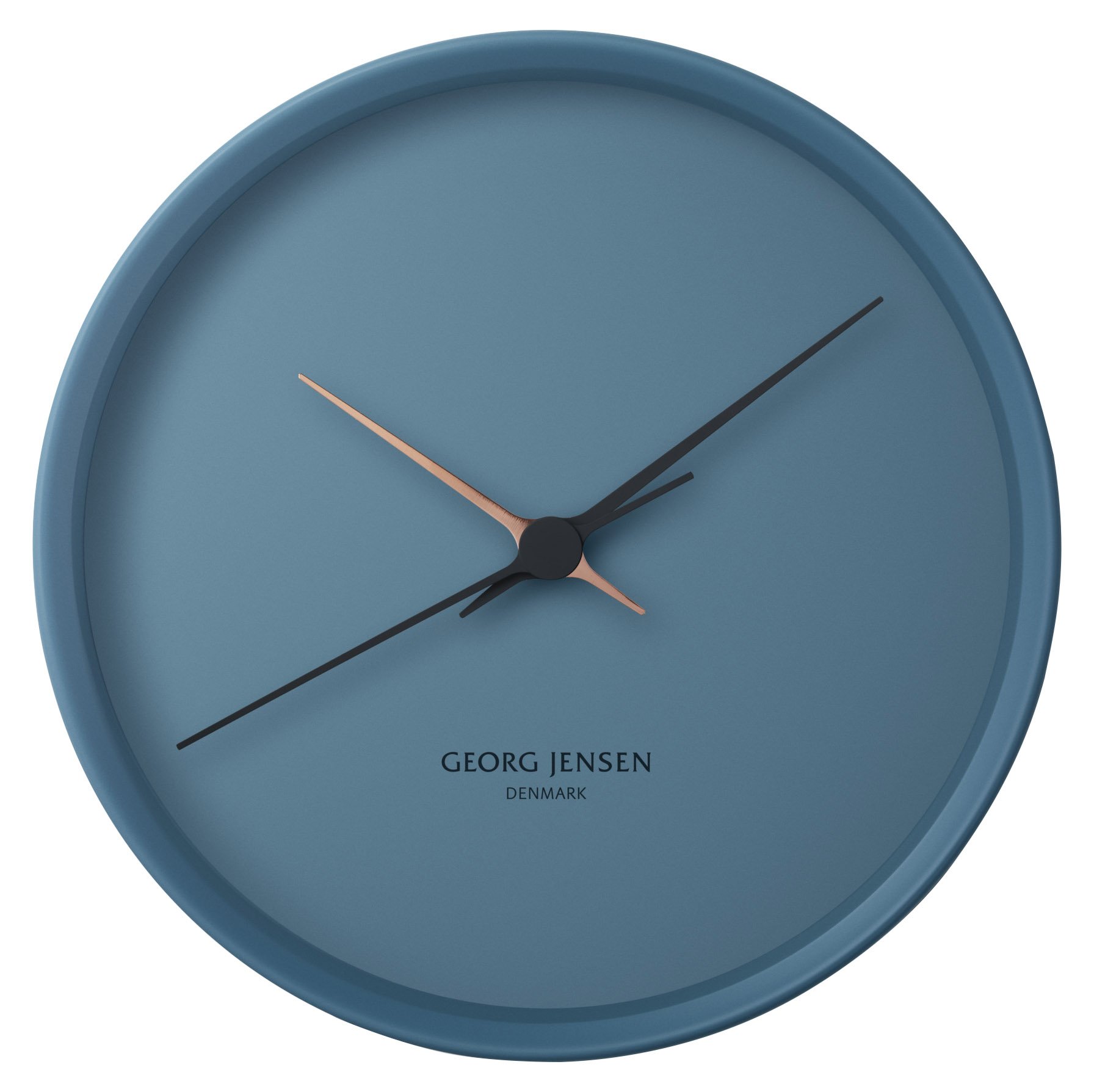 georg-jensen-koppel-horloge-murale-22-cm-noire-quartz image 7