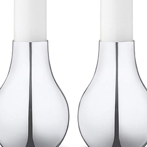 georg-jensen-cafu-bougeoir-inox-poli-taille-m-lot-de-2 image 7