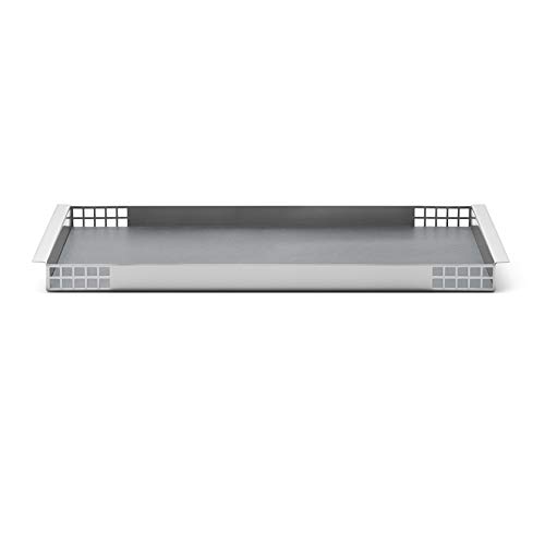 georg-jensen-matrix-plateau-inox-cuir-gris-forster image 3