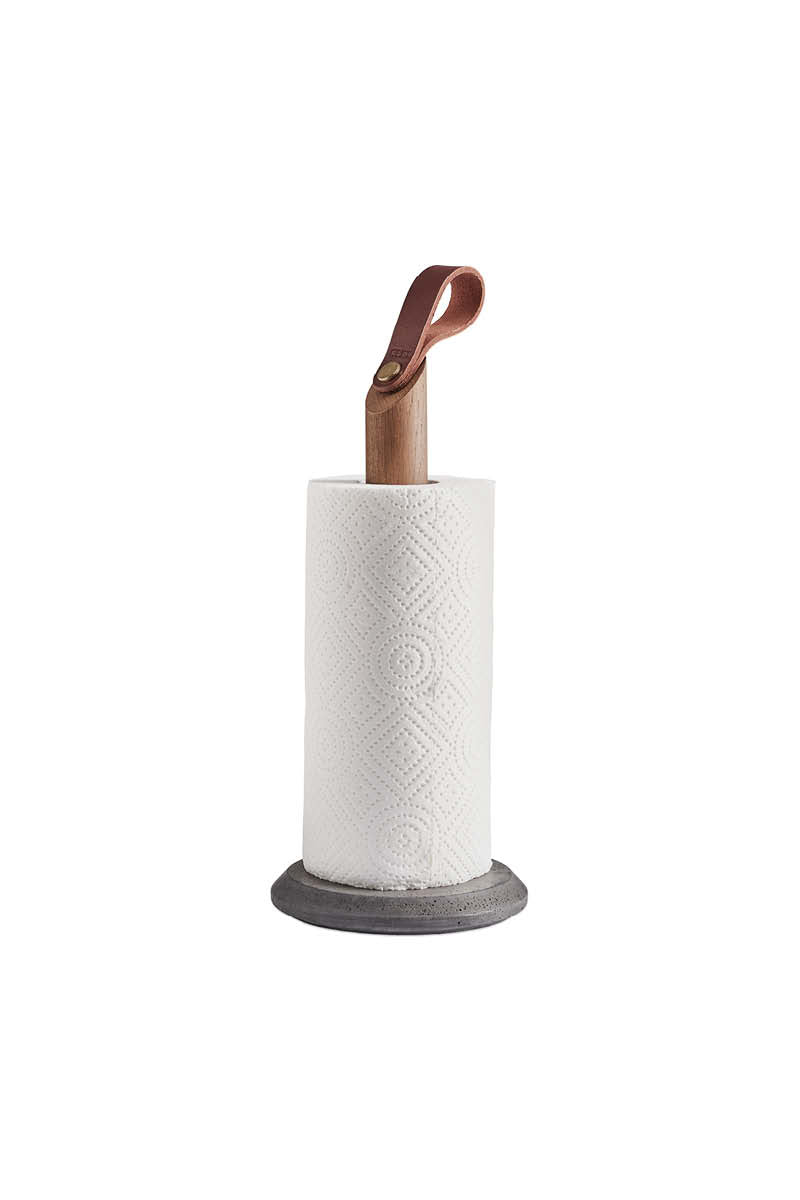 gejst-grab-porte-essuie-tout-ch-ne-fum-b-ton-cuir image 3